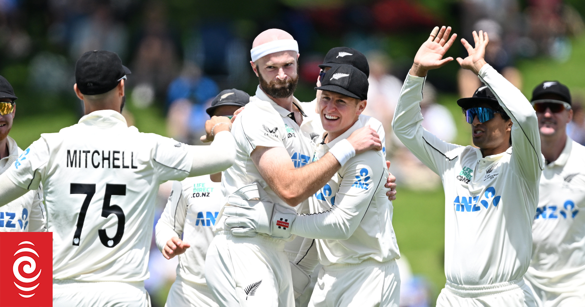 Black Caps v West Indies second test - day one