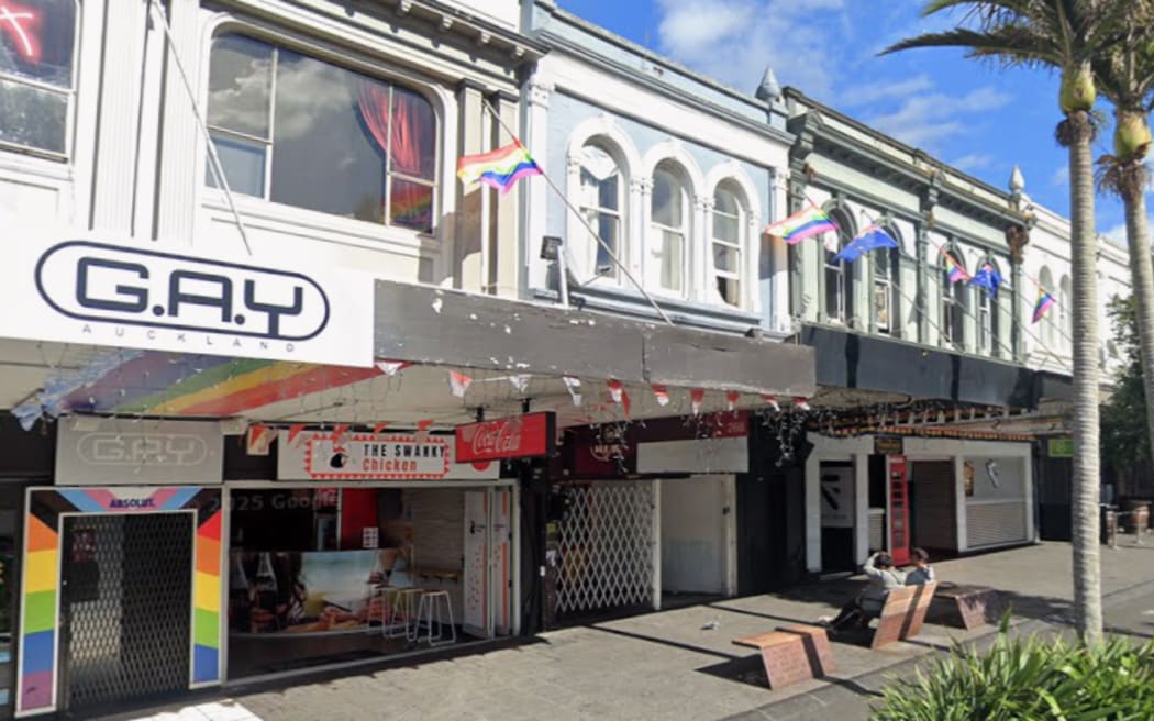 K Road in central Auckland.