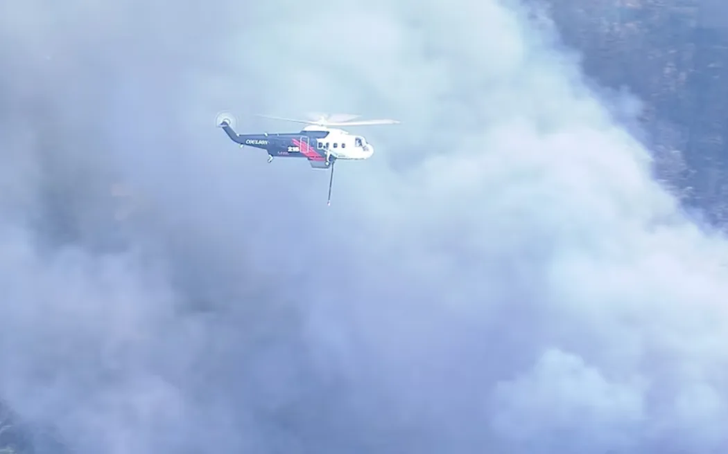 At least six houses have been destroyed in Kollewong on the Central Coast. (ABC News)