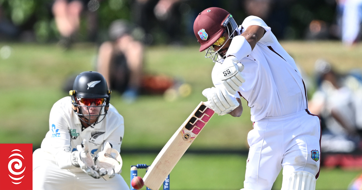 Live: Black Caps v West Indies first test - day five