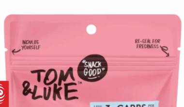 A batch of Tom & Luke's Low Carb Snacka Balls was recalled after plastic was found inside