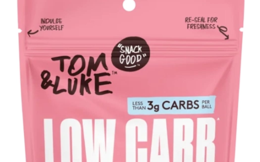The Tom & Luke's Low Carb Raspberry Snacka Balls is one of three batches to be recalled