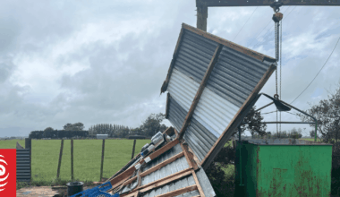 Person injured as tornado reportedly flips caravan at Manawatū motor camp