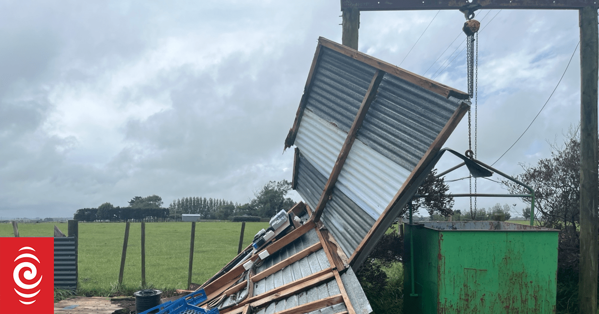 Person injured as tornado reportedly flips caravan at Manawatū motor camp