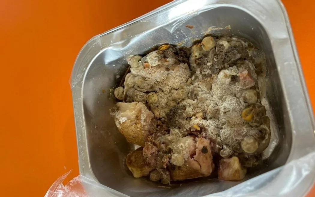 The rotten food served to students at Haeata Community Campus.