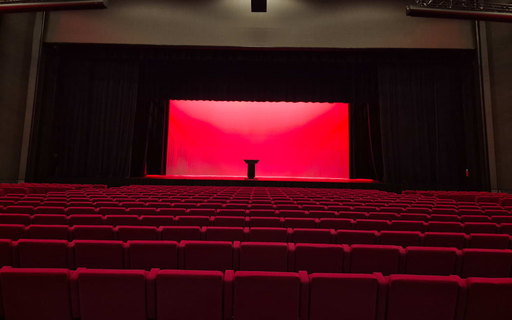 The theatre at the Sky City Convention Centre - NZICC