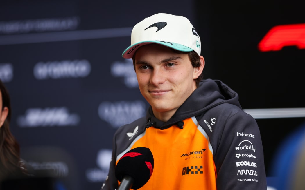 Australian F1 driver Oscar Piastri of McLaren.