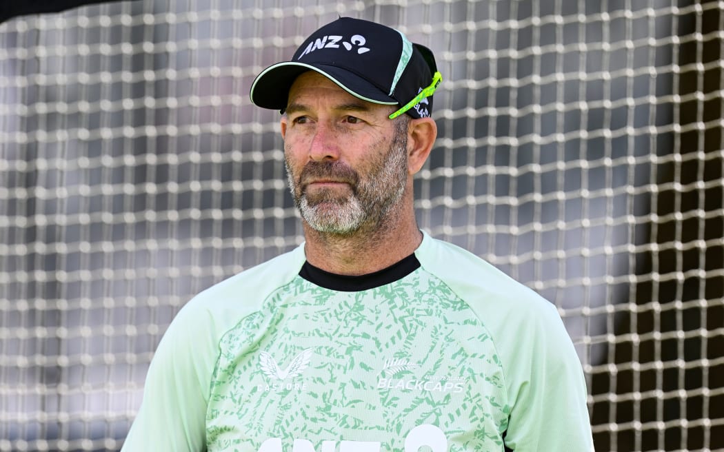 New Zealand Blackcaps coach Rob Walter