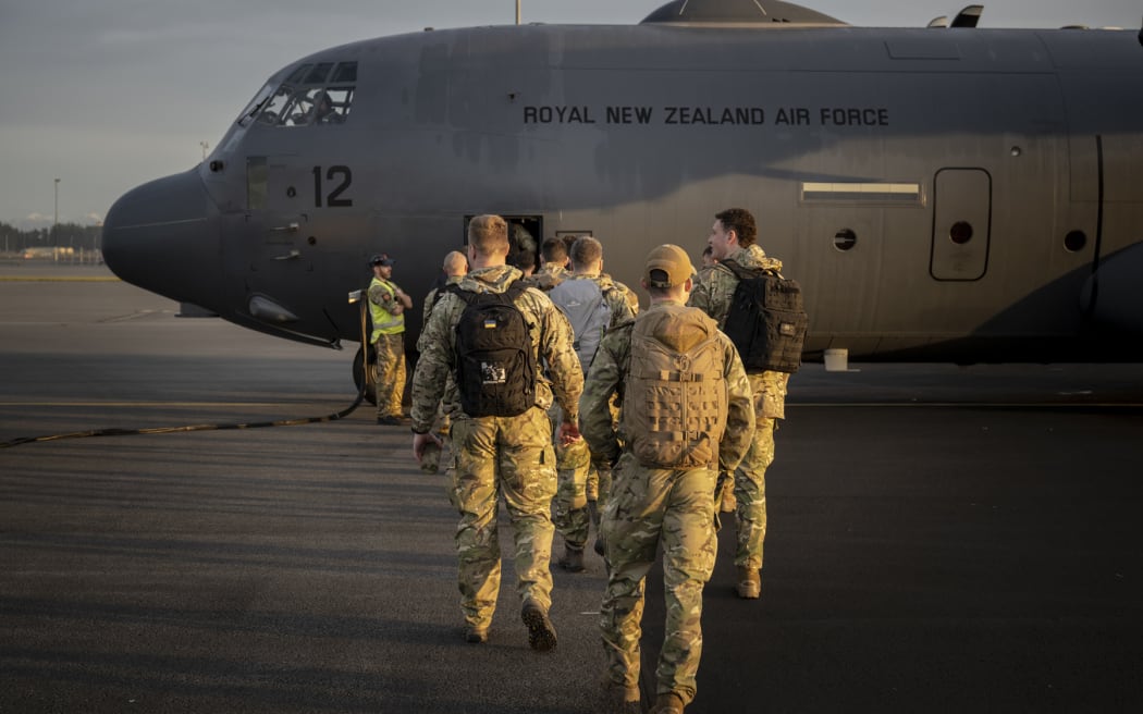 A NZ Army platoon has  flown from Christchurch to the Republic of Korea for training and activities with Korea and United States forces