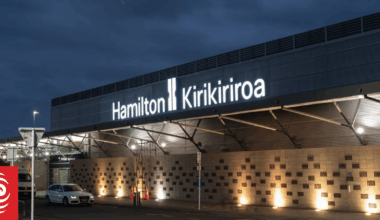 Hamilton airport is flying after this year's return of international flights