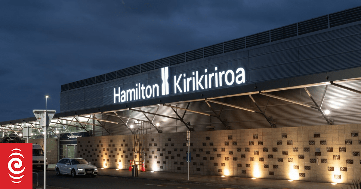 Hamilton airport is flying after this year's return of international flights