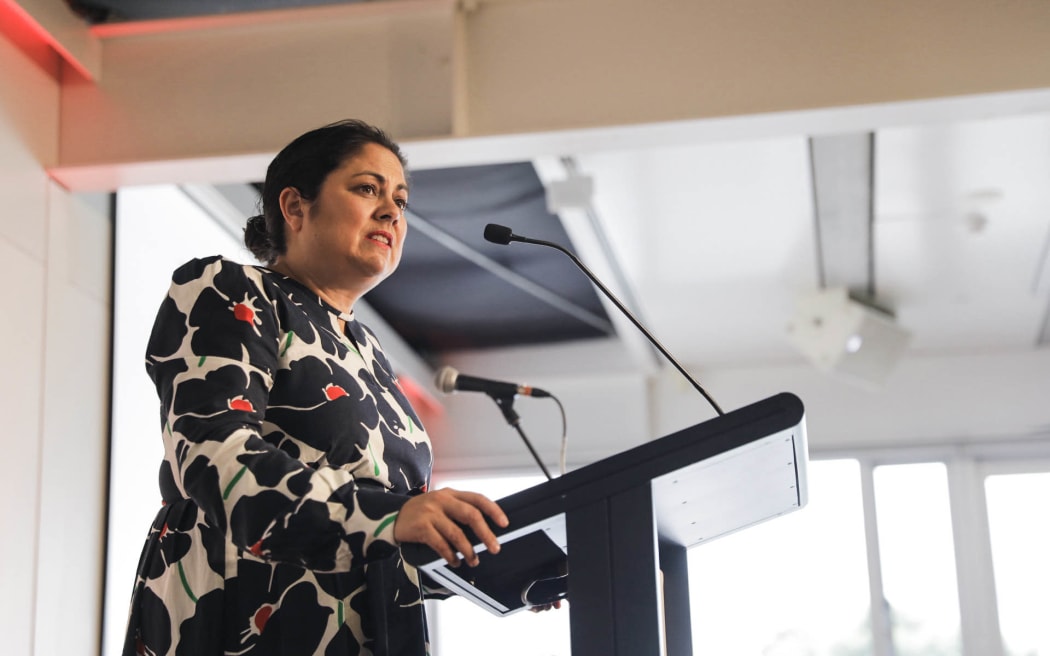 Andrew Little at the launch of his Wellington mayoralty campaign on 17 May, 2025.