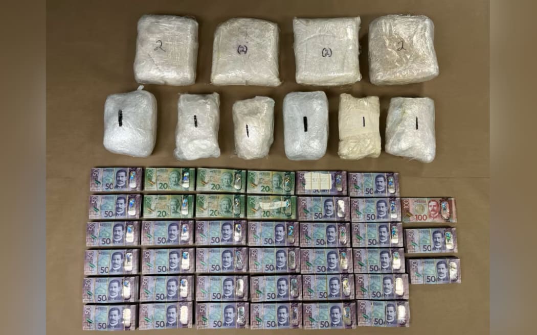Police seized almost 14kg of methamphetamine and $360,000 of cash as a result of Operation Settler in 2023.