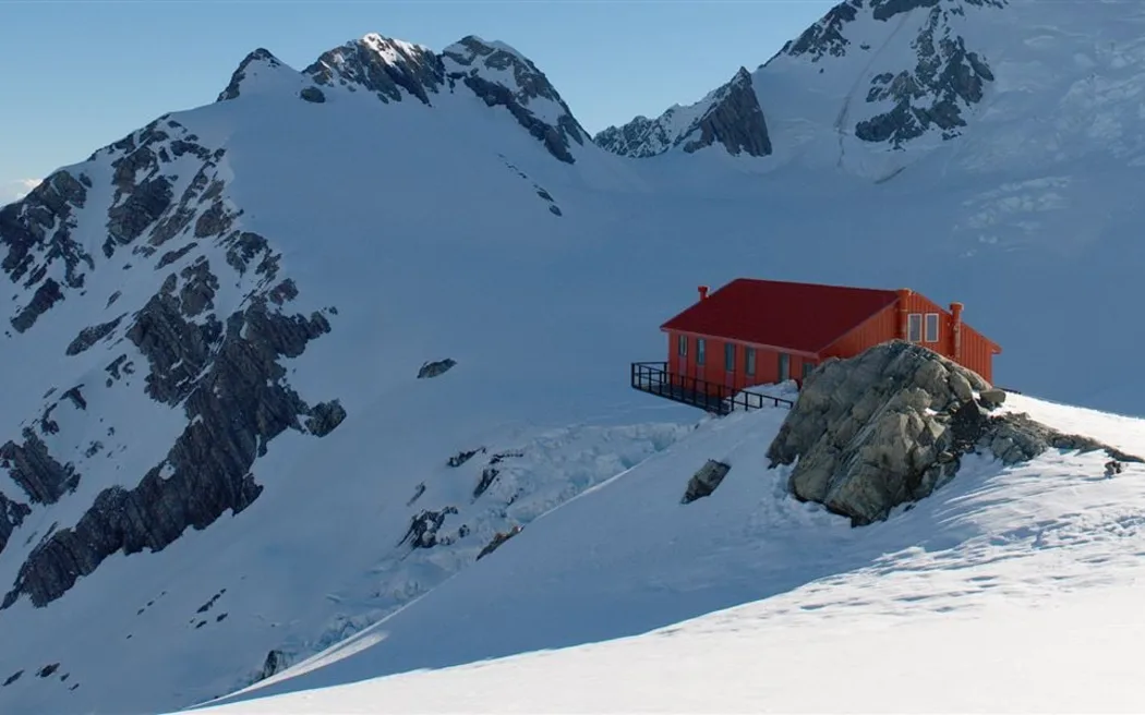 The missing climbers flew into Plateau Hut at 3.30pm on Saturday planning to summit via Zurbriggen Ridge.
