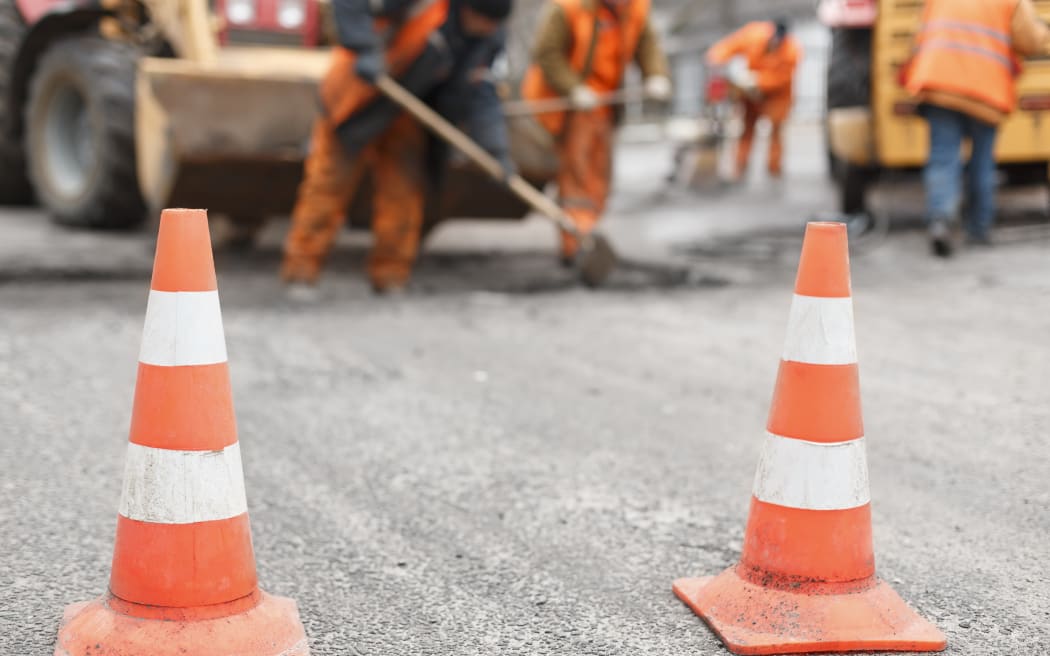 Road works, road repair. (file photo).