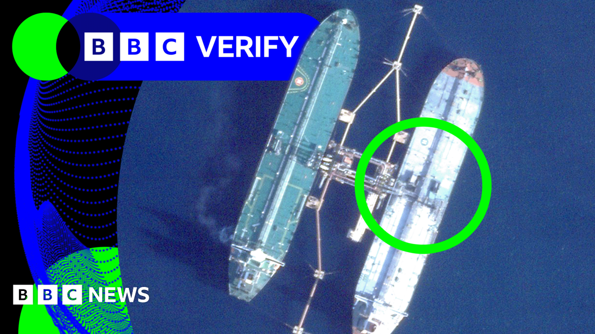 BBC Verify Live: What satellites and ship-tracking tell us about tanker seized by US