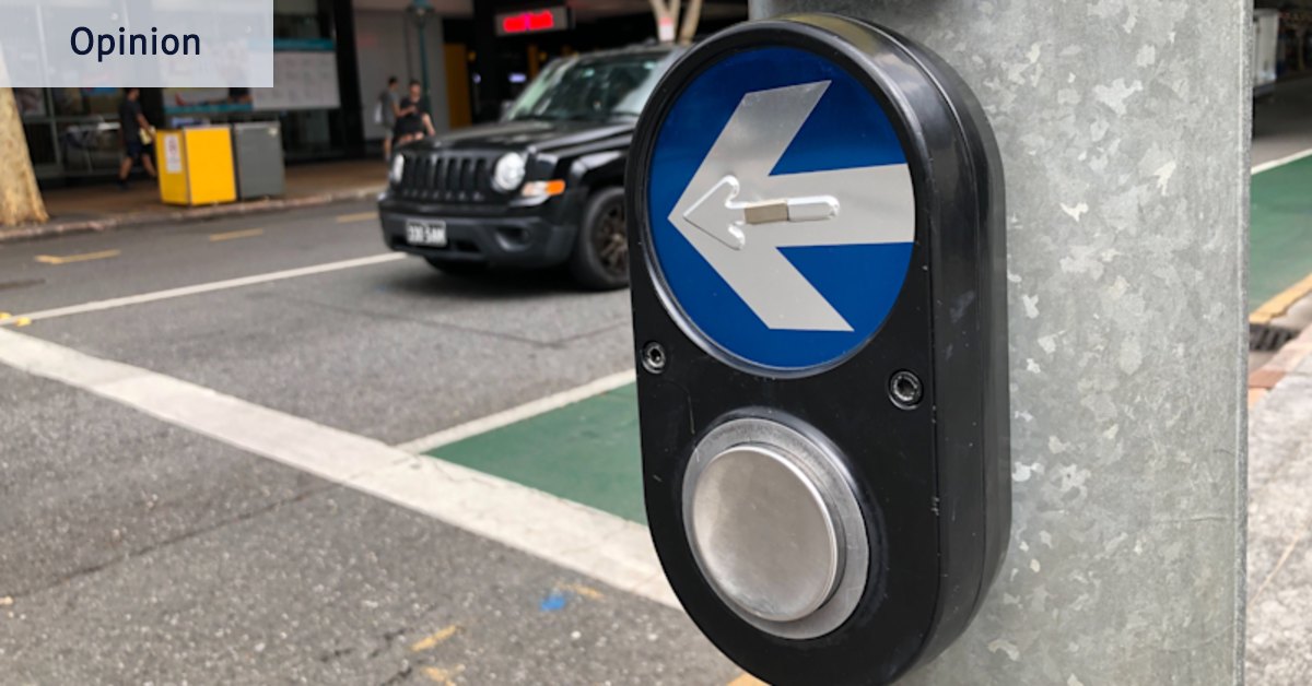 Yes, the sound of Melbourne’s pedestrian crossing buttons are different from Sydney’s beeps