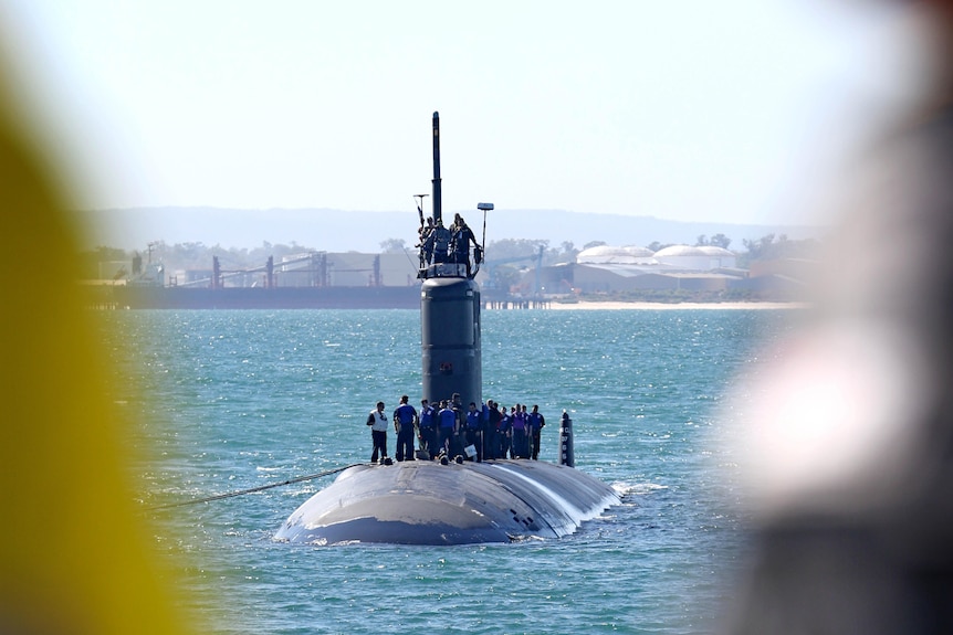 USS Annapolis arrives in WA