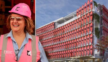 Australia’s richest person wants a helipad at her company’s $270m HQ. The local council has other plans