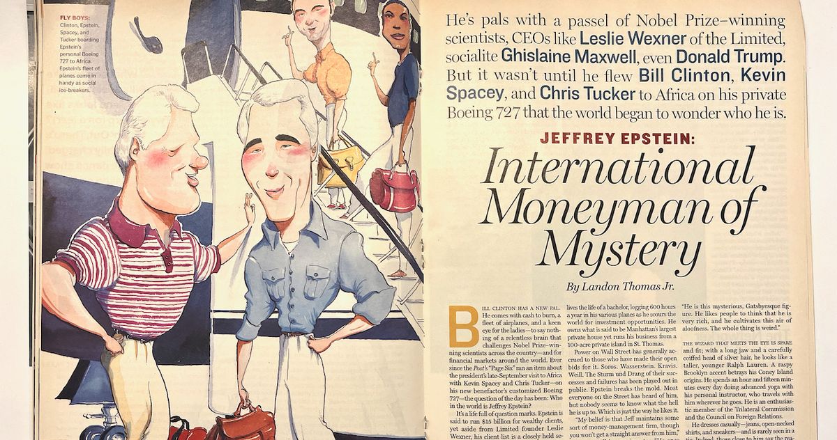 Jeffrey Epstein: International Moneyman of Mystery