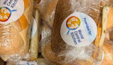 WCK provides meals in San Bernardino County, CA after historic rains and mudslides