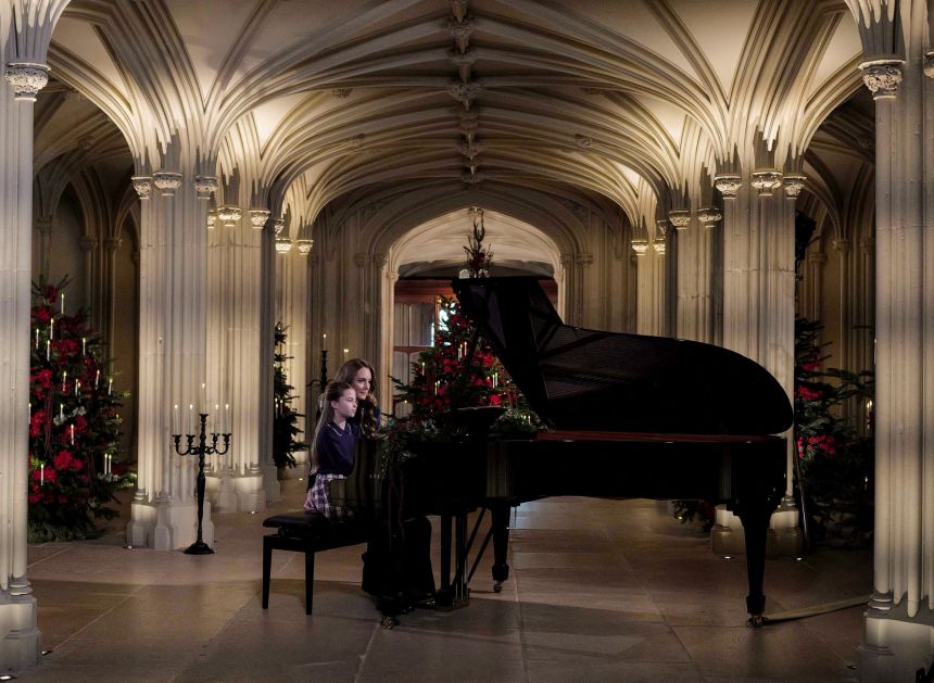 The Princess of Wales and Princess Charlotte played Erland Cooper’s 