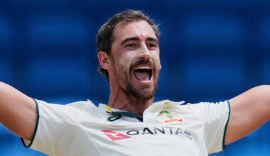 Mitchell Starc poised to break wicket records in second Ashes test, become most prolific left-arm pace bowler in Test cricket history
