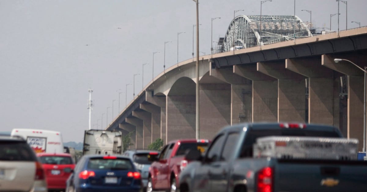 Ontario police say school bus carrying 36 students crashed into car on QEW
