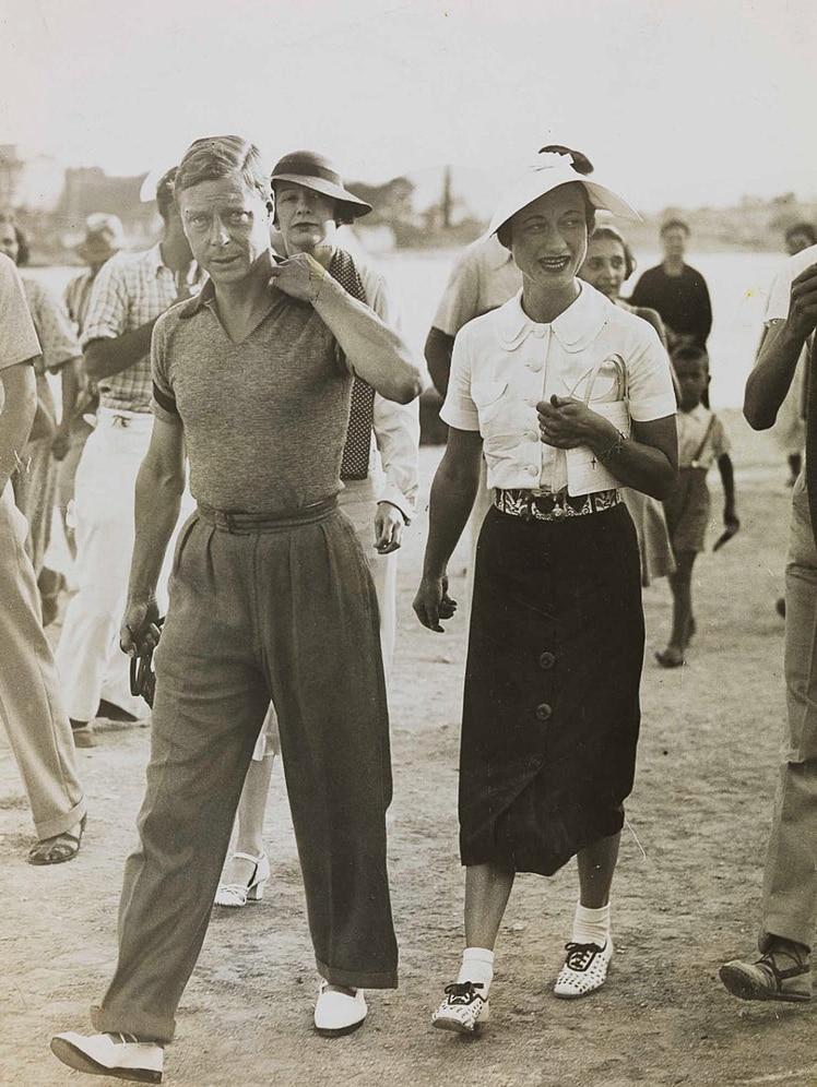 King Edward VIII and Wallis Simpson.
