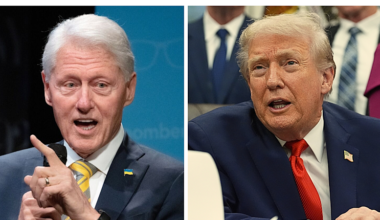 Trump breaks his silence – to defend Bill Clinton