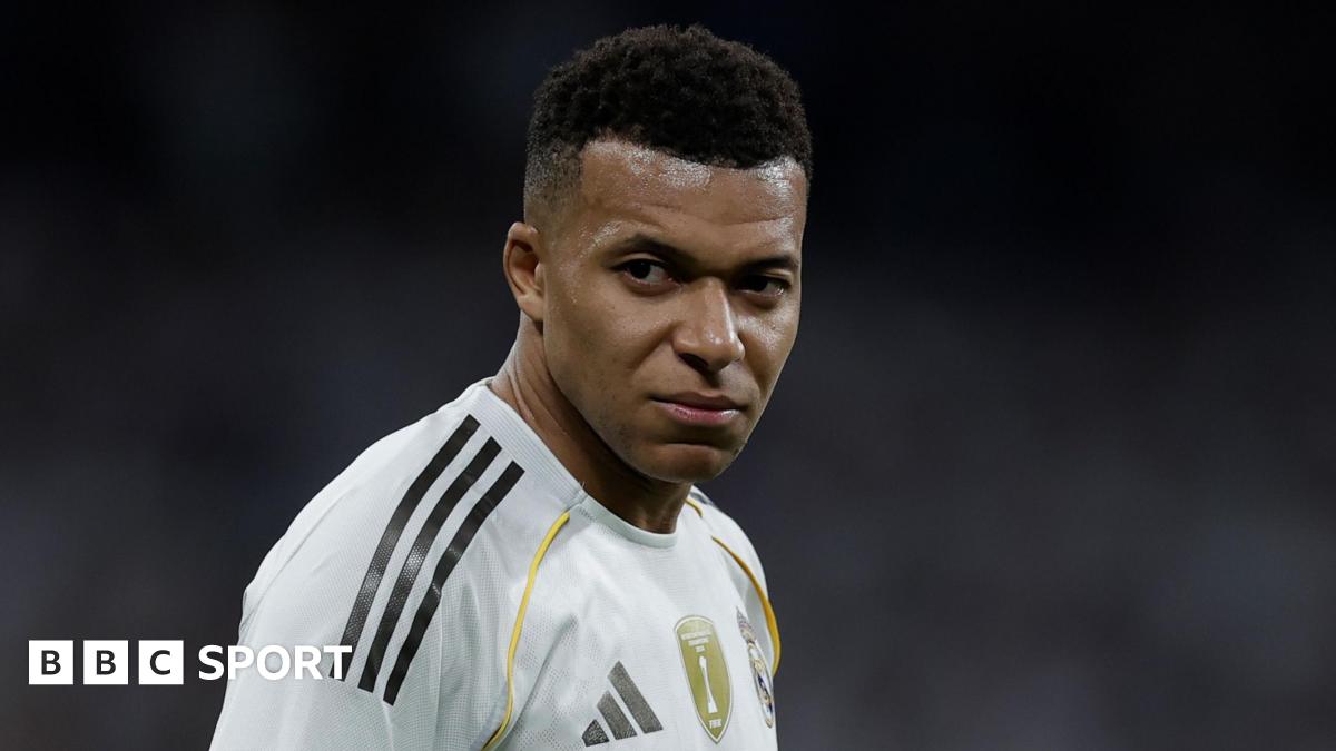 Real Madrid forward Kylian Mbappe