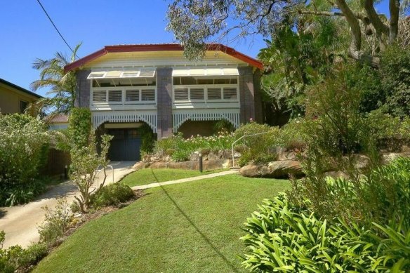 The Vaucluse house where Athena Cheng lived after she arrived in Australia in 2019, often shared with her former husband John Li.