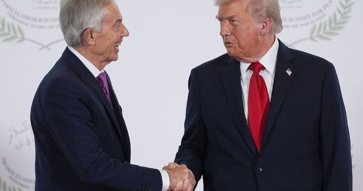 Humiliation for Tony Blair as he is rejected from Trump's peace plan role | World | News