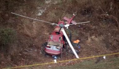 Hammonton helicopter crash LIVE: 'Two choppers collide' near Municipal Airport, New Jersey | World | News