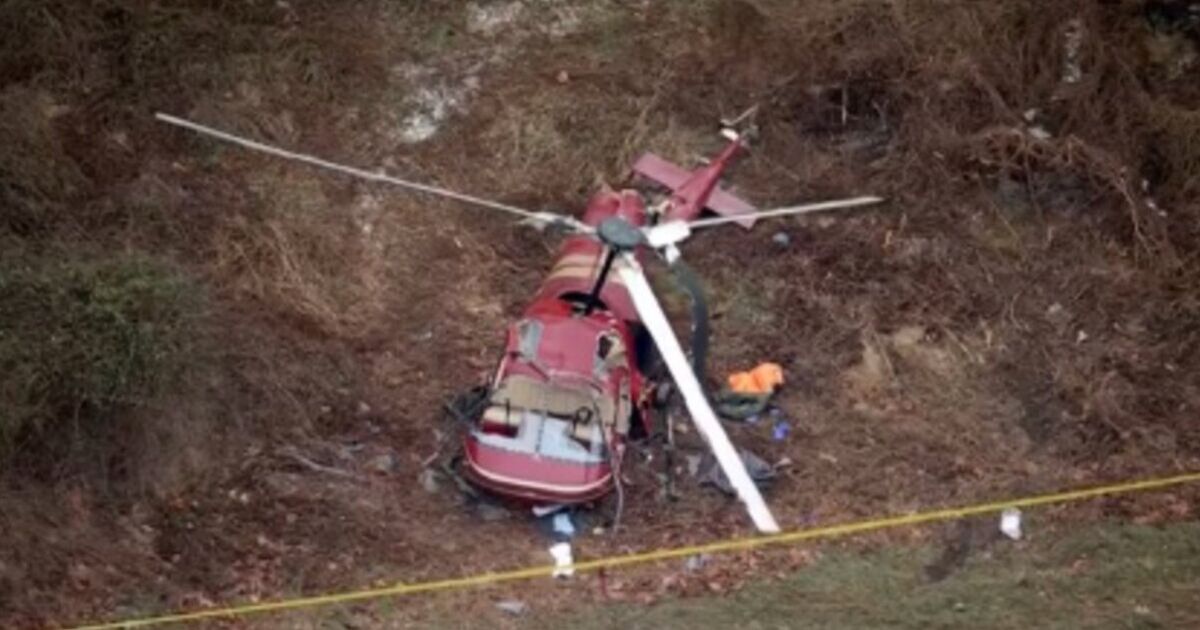 Hammonton helicopter crash LIVE: 'Two choppers collide' near Municipal Airport, New Jersey | World | News