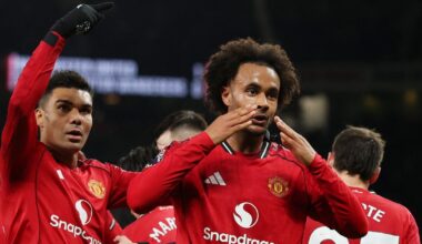 Manchester United player ratings v Wolves: Zirkzee 5, Casemiro 6, Heaven 7