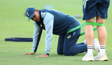 Usman Khawaja out of second Test at the Gabba with back injury