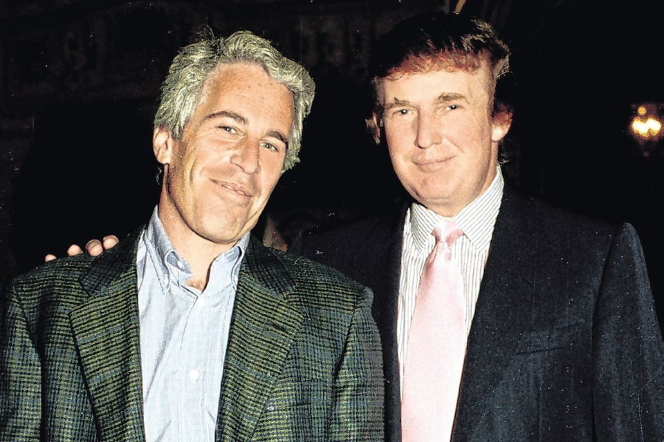 Jeffrey Epstein and then-real estate developer Donald Trump in 1997. Photo: Getty