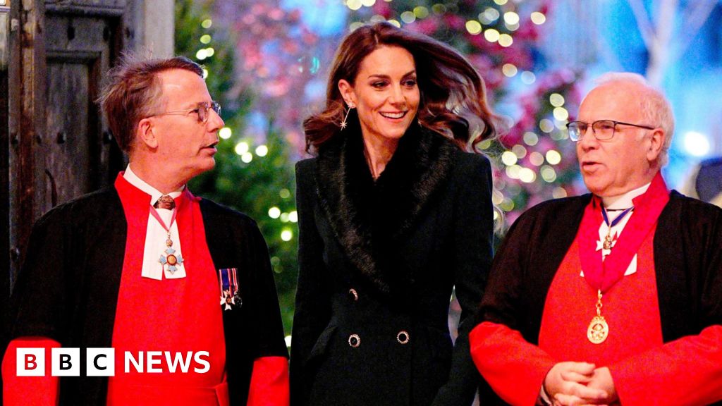 Catherine's message of togetherness at carol concert