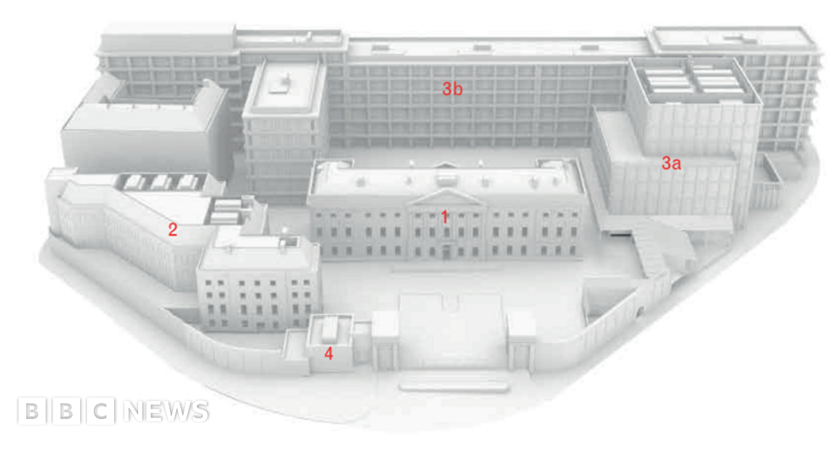 Architects drawings of the proposed Royal Mint Court site
