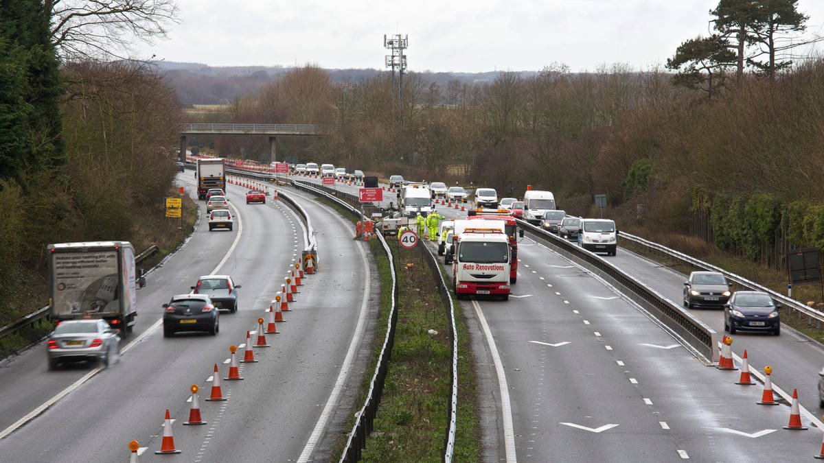 Major motorway closed as woman killed in Christmas Eve crash