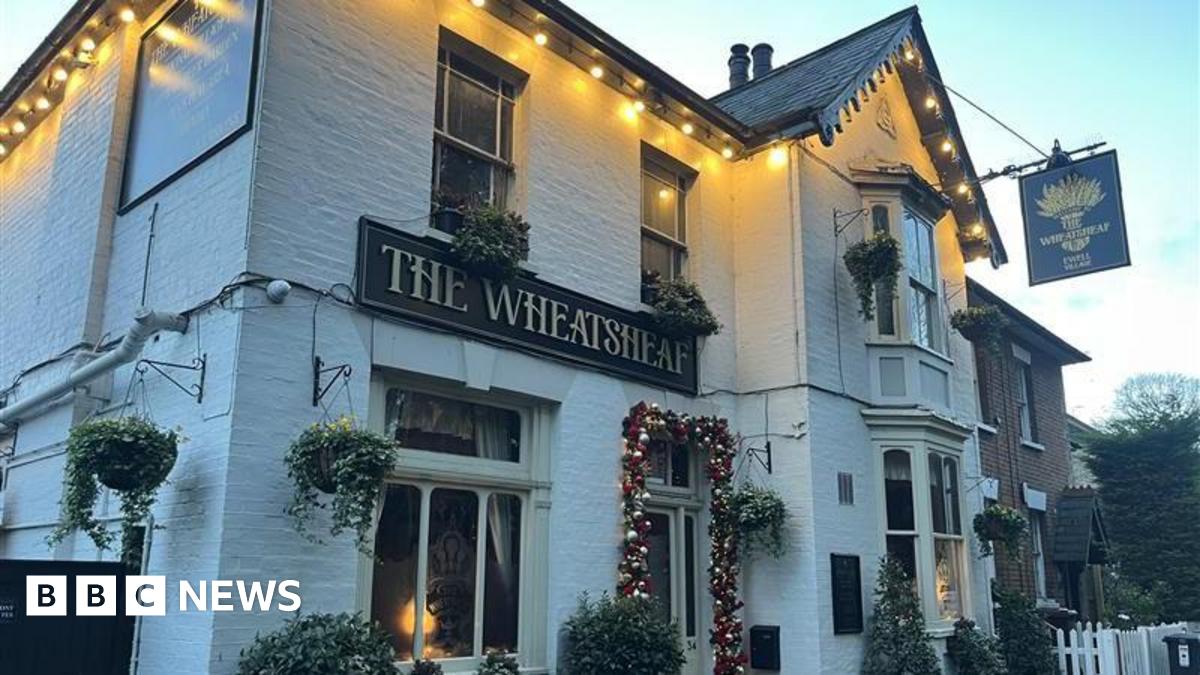 An exterior view of the Wheatsheaf pub in Ewell.