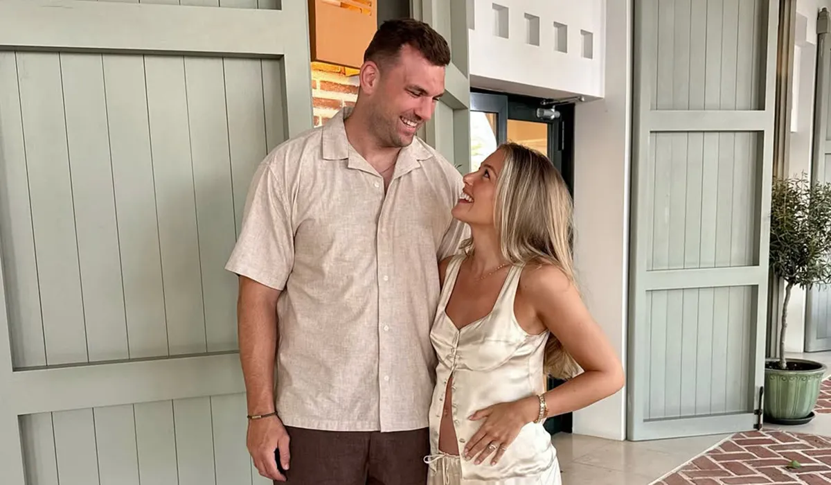 Harriet and Tadhg Beirne welcome first child with a classic name