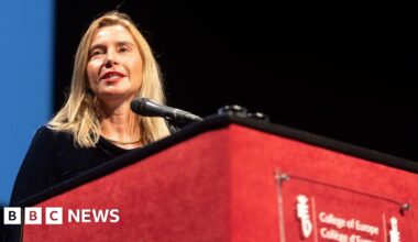 EU's former top diplomat Mogherini resigns from post after fraud accusation