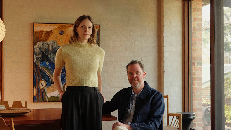 Sean and Jessica swapped inner-city living for mud brick life in the bush