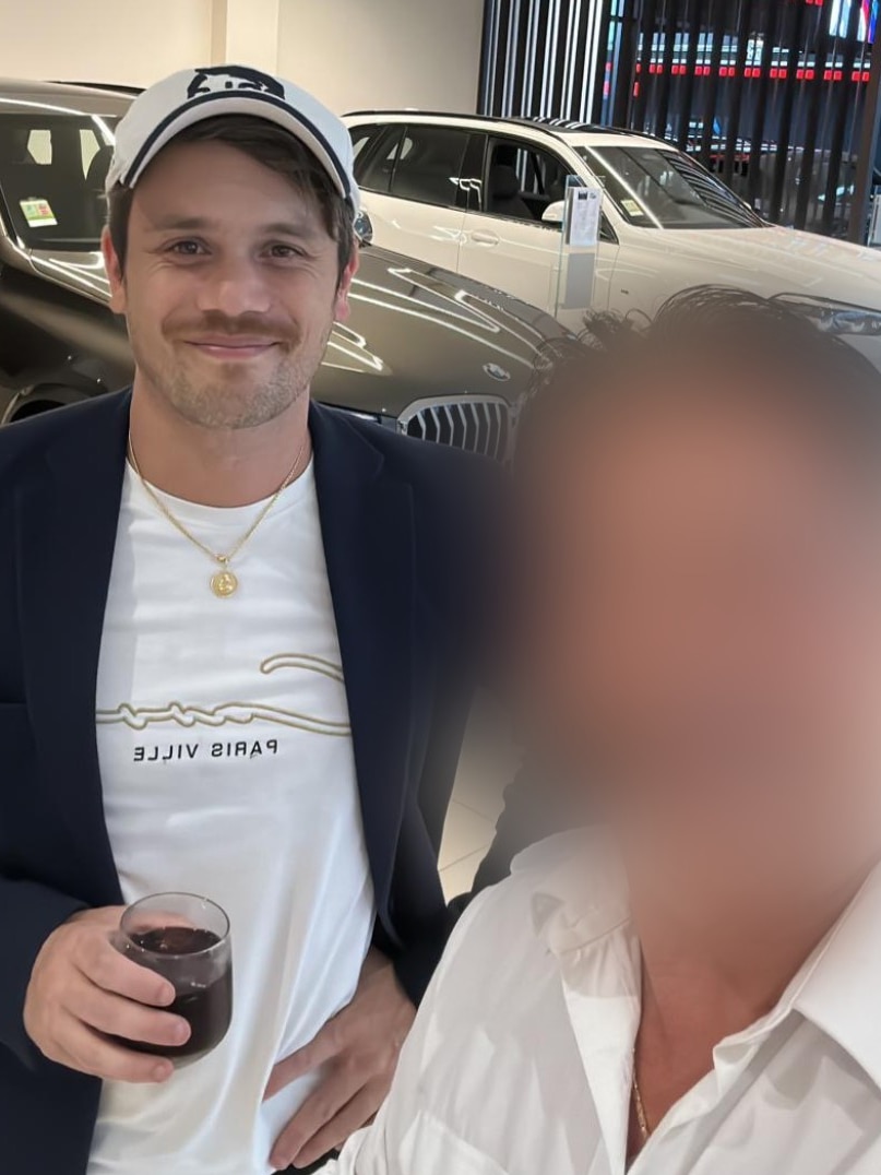 Steven Cubis with one of the chauffeurs from Royale Limousines.