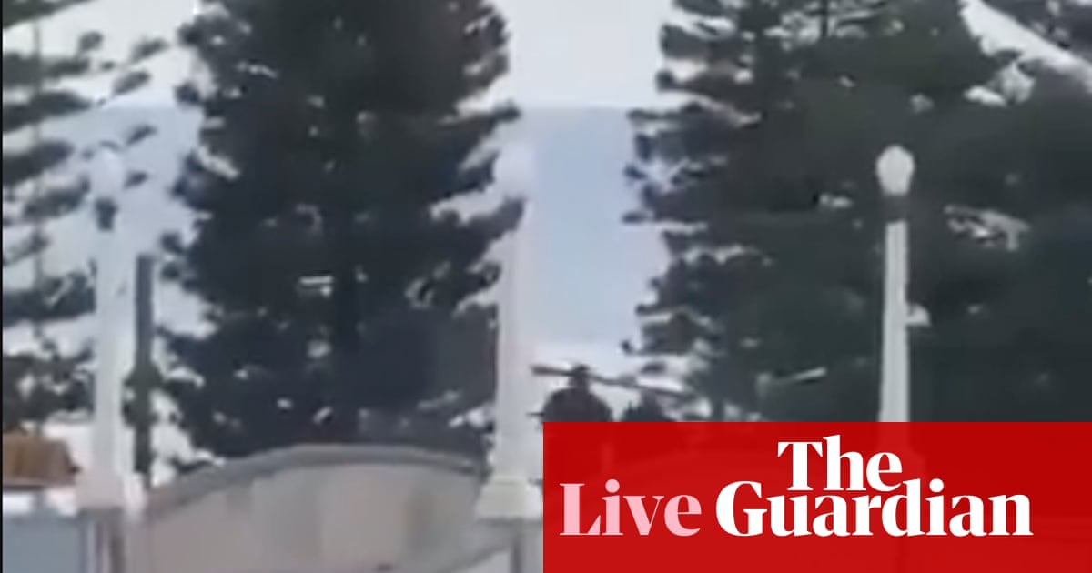 Bondi beach shooting live updates: two people in custody as PM urges public to follow police guidance amid ‘shocking and distressing’ scenes | New South Wales