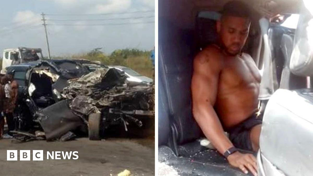 Anthony Joshua injured in Nigeria car crash, with two others dead