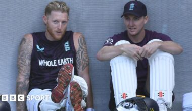 Ben Stokes and Harry Brook