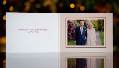Charles and Camilla choose 20th wedding anniversary portrait for royal Christmas card